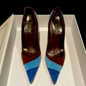 Authentic Sergio Rossi suede heels